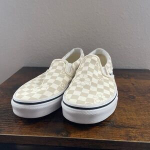 Vans Floral Checkered Slip-Ons